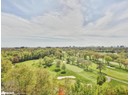 View of urban area with a golf club