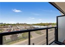 Balcony featuring a view of skyline