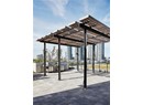View of property's community featuring a pergola