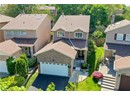 Aerial perspective of suburban area