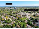 Aerial view of property's location