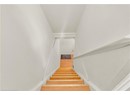 Stairs with wood finished floors