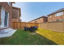 Fenced backyard featuring an outdoor living space
