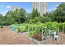 Surrounding community featuring a vegetable garden and view of scattered trees
