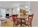 Dining room with a textured ceiling